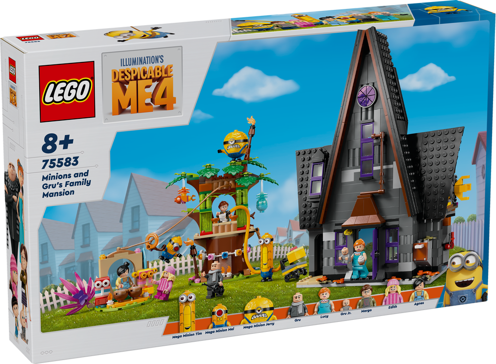 LEGO Despicable Me I MINIONS E LA VILLA DELLA FAMIGLIA DI GRU 75583