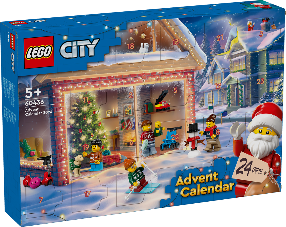 LEGO CITY CALENDARIO DELL’AVVENTO 2024 60436