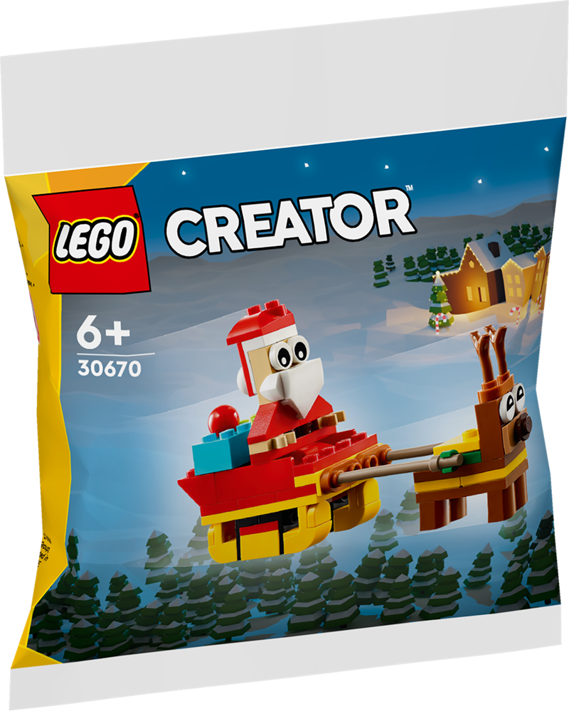 LEGO CREATOR AVVENTURA SULLA SLITTA DI BABBO NATALE 30670