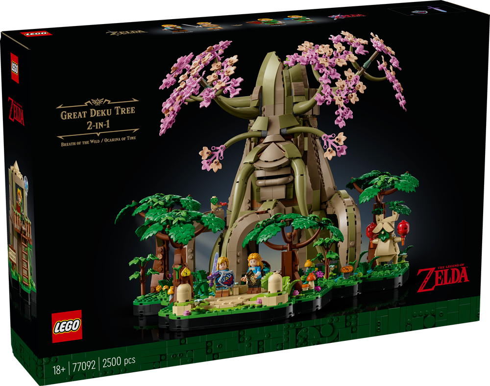 LEGO THE LEGEND OF ZELDA GRANDE ALBERO DEKU 2-IN-1 77092