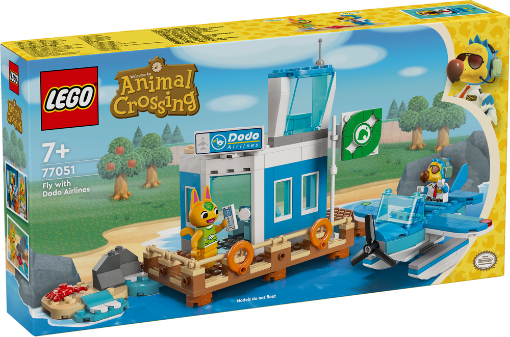 LEGO ANIMAL CROSSING IN VOLO CON LA DODO AIRLINES 77051