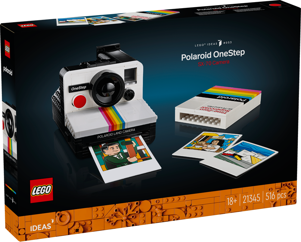 LEGO IDEAS FOTOCAMERA POLAROID ONESTEP SX-70 21345