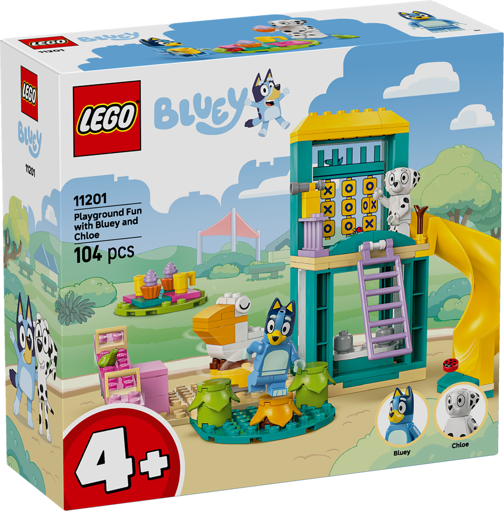 LEGO BLUEY DIVERTIMENTO AL PARCO GIOCHI DI BLUEY E CHLOE 11201