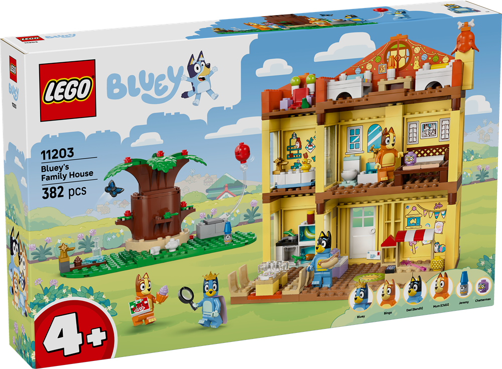 LEGO BLUEY CASA DELLA FAMIGLIA DI BLUEY 11203