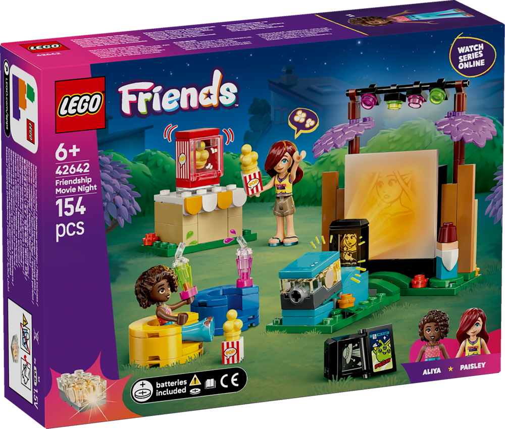 LEGO LEGO FRIENDS MOVIE NIGHT DELL’AMICIZIA 42642