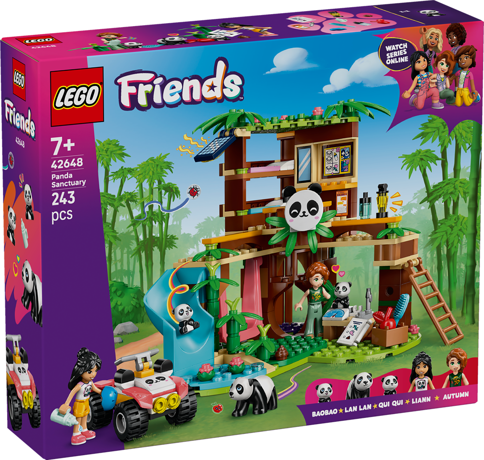 LEGO LEGO FRIENDS IL SANTUARIO DEI PANDA 42648