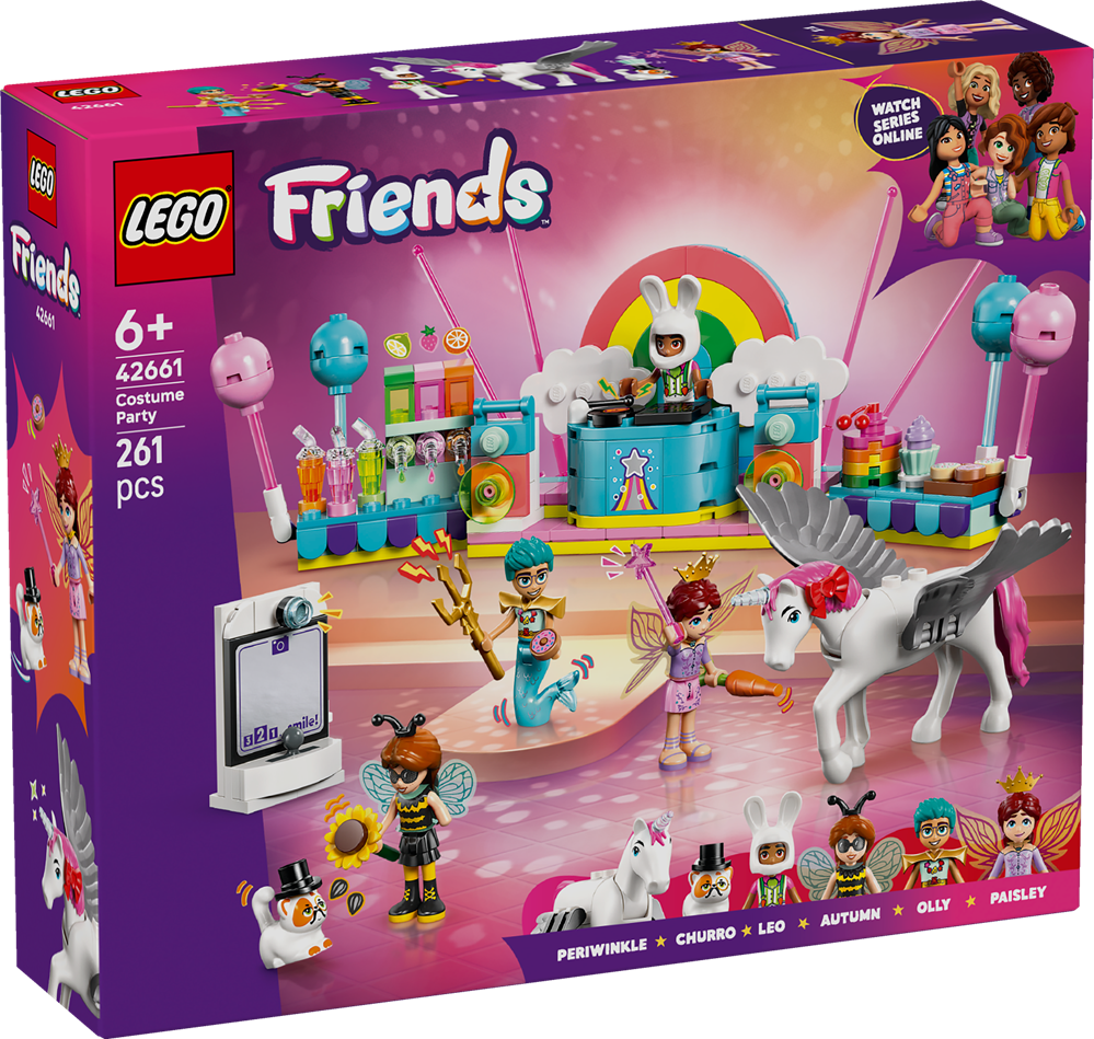 LEGO LEGO FRIENDS PARTY IN COSTUME CON UNICORNO E FATINA 42661