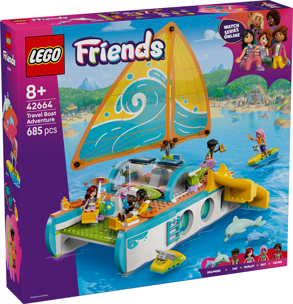 LEGO LEGO FRIENDS AVVENTURA SUL CATAMARANO 42664