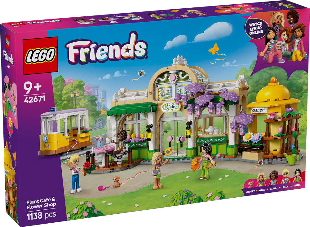 LEGO LEGO FRIENDS CAFFÈ DELLE PIANTE E NEGOZIO DI FIORI 42671