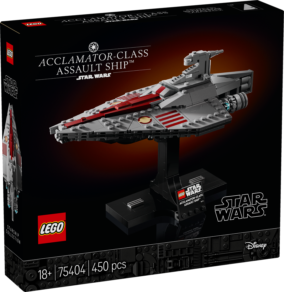 LEGO STAR WARS TM NAVE D’ASSALTO DI CLASSE ACCLAMATOR 75404