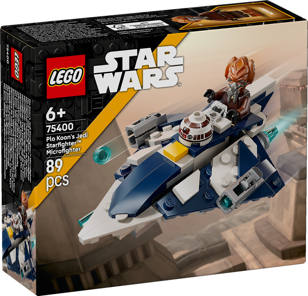 LEGO STAR WARS TM MICROFIGHTER JEDI STARFIGHTER DI PLO KOON 75400