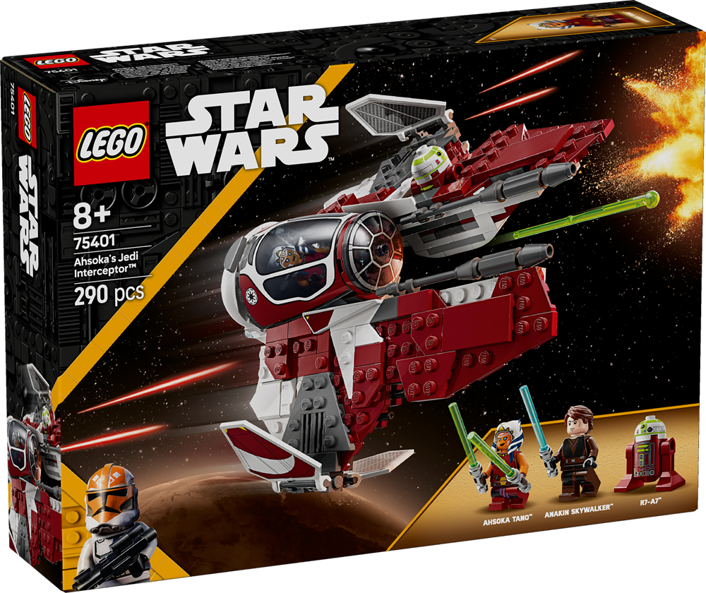 LEGO STAR WARS TM JEDI INTERCEPTOR™ DI AHSOKA 75401