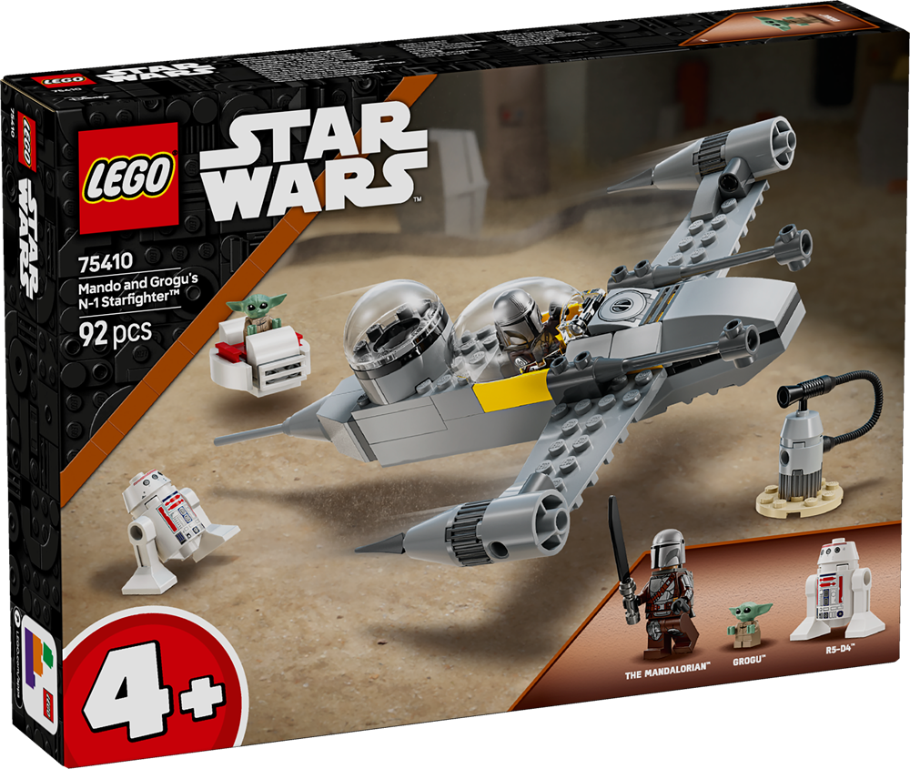 LEGO STAR WARS TM N-1 STARFIGHTER™ DI MANDO E GROGU 75410