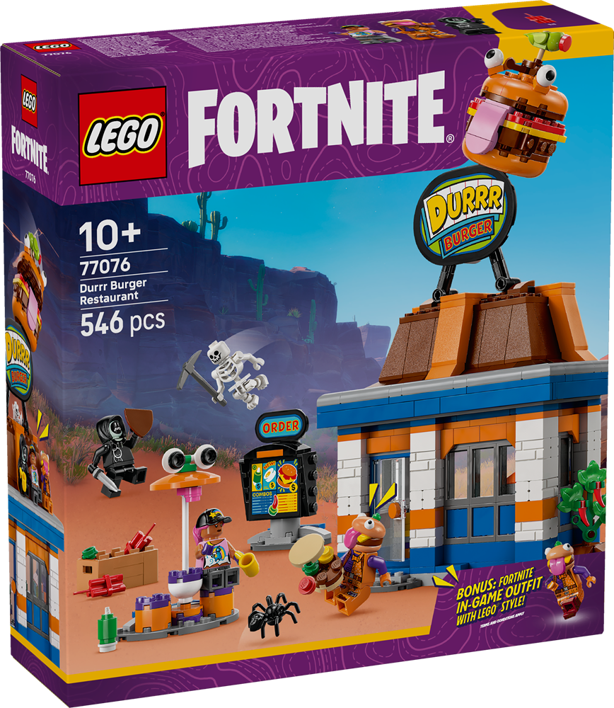 LEGO FORTNITE RISTORANTE DI DURRR BURGER 77076