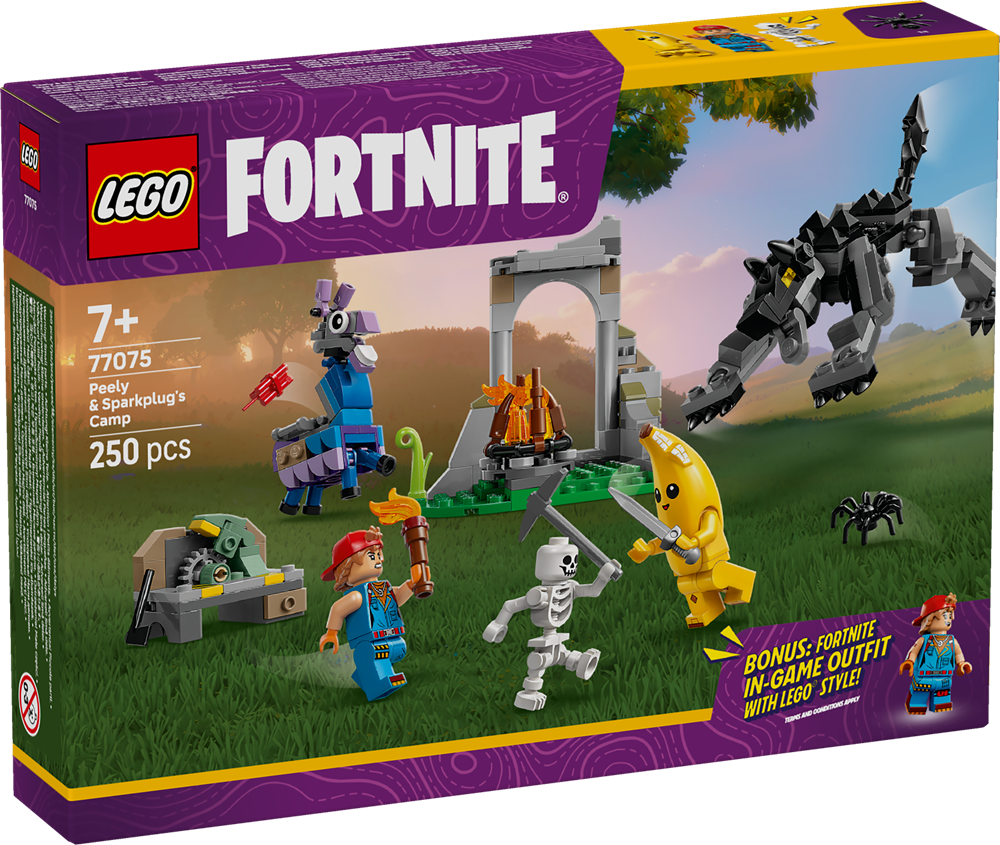 LEGO FORTNITE CAMPO DI BANANITA E STARTER 77075