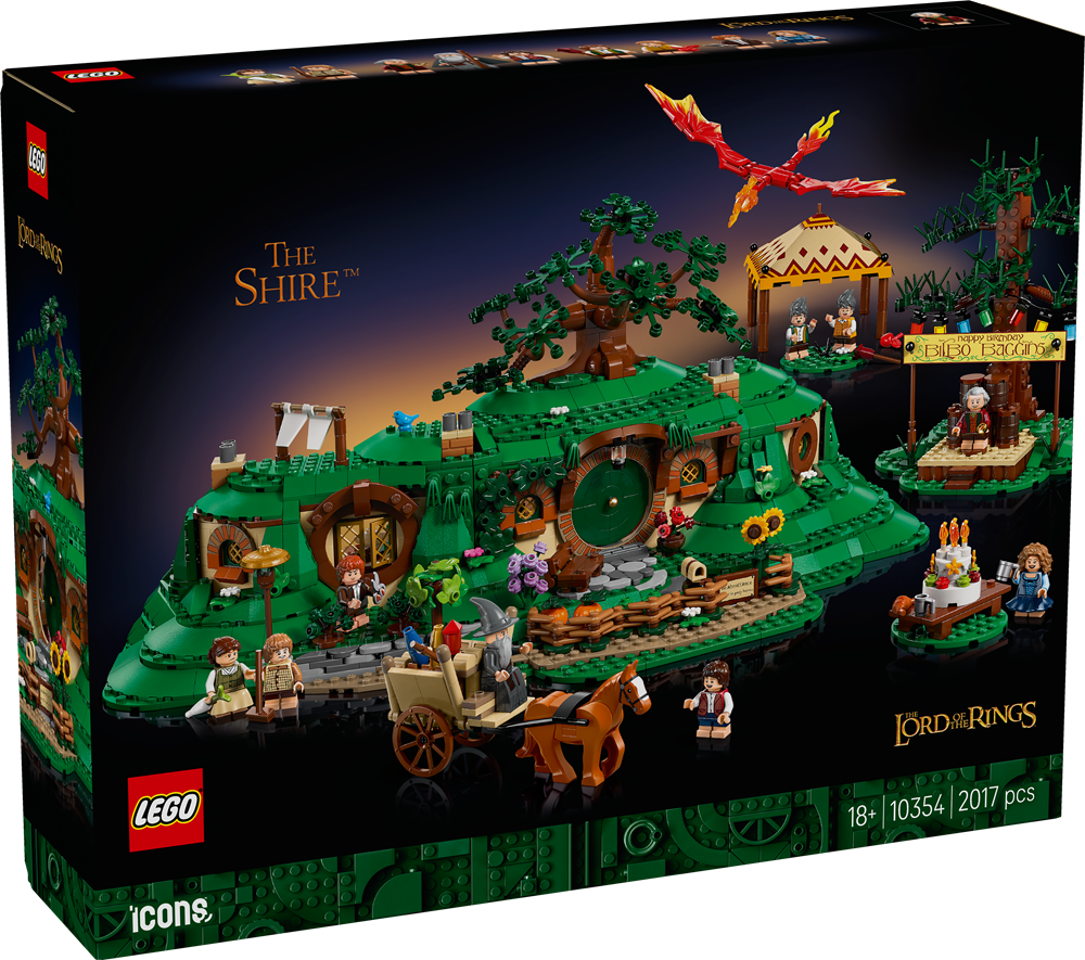 LEGO ICONS IL SIGNORE DEGLI ANELLI: LA CONTEA 10354