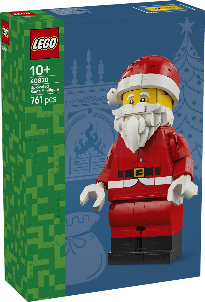 LEGO ICONIC GRANDE MINIFIGURE DI BABBO NATALE 40820