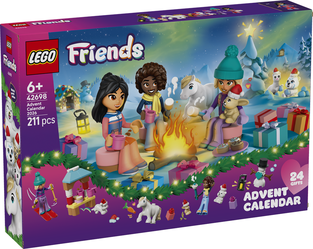 LEGO FRIENDS CALENDARIO DELL’AVVENTO 2026 42698