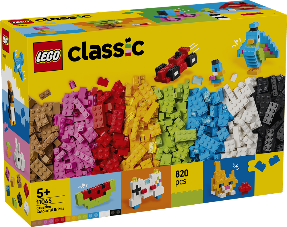 LEGO CLASSIC MATTONCINI COLORATI CREATIVI 11045