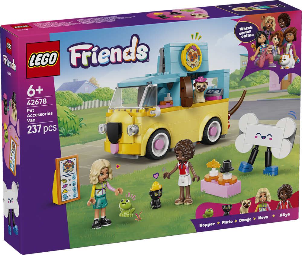 LEGO FRIENDS FURGONE DI ACCESSORI PER ANIMALI 42678