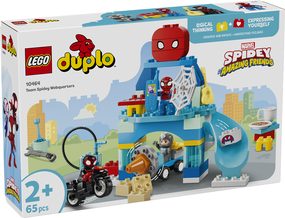 LEGO DUPLO DISNEY TM WEBQUARTERS DEL TEAM SPIDEY 10464