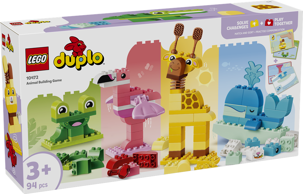 LEGO DUPLO TOWN GIOCO DI COSTRUZIONE DEGLI ANIMALI 10472
