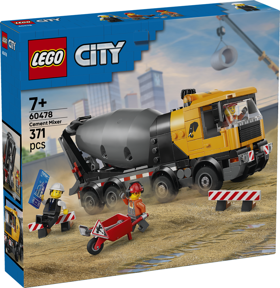 LEGO LEGO CITY BETONIERA 60478
