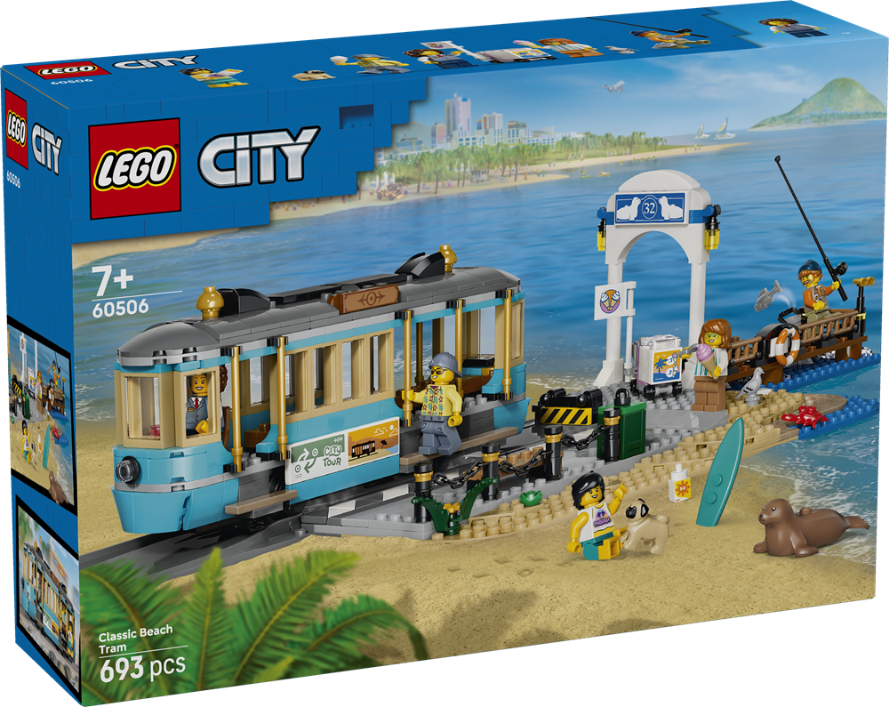 LEGO CITY TRAM CLASSICO DELLA SPIAGGIA 60506