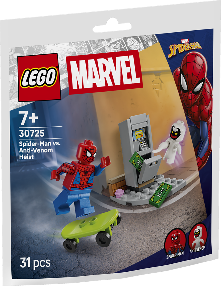 LEGO SUPER HEROES RAPINA: SPIDER-MAN CONTRO ANTI-VENOM 30725