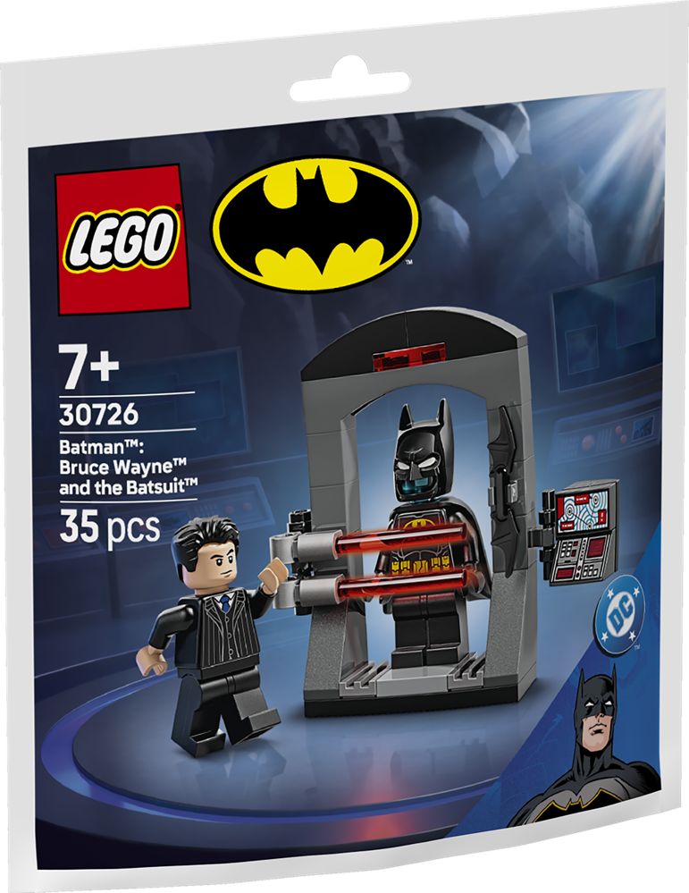 LEGO DC BATMAN™: BRUCE WAYNE™ E LA BAT-TUTA 30726
