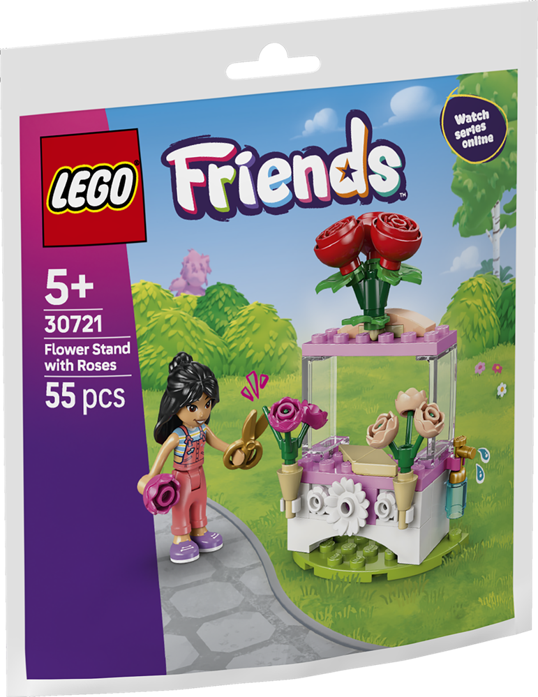 LEGO FRIENDS BANCARELLA DI FIORI CON ROSE 30721