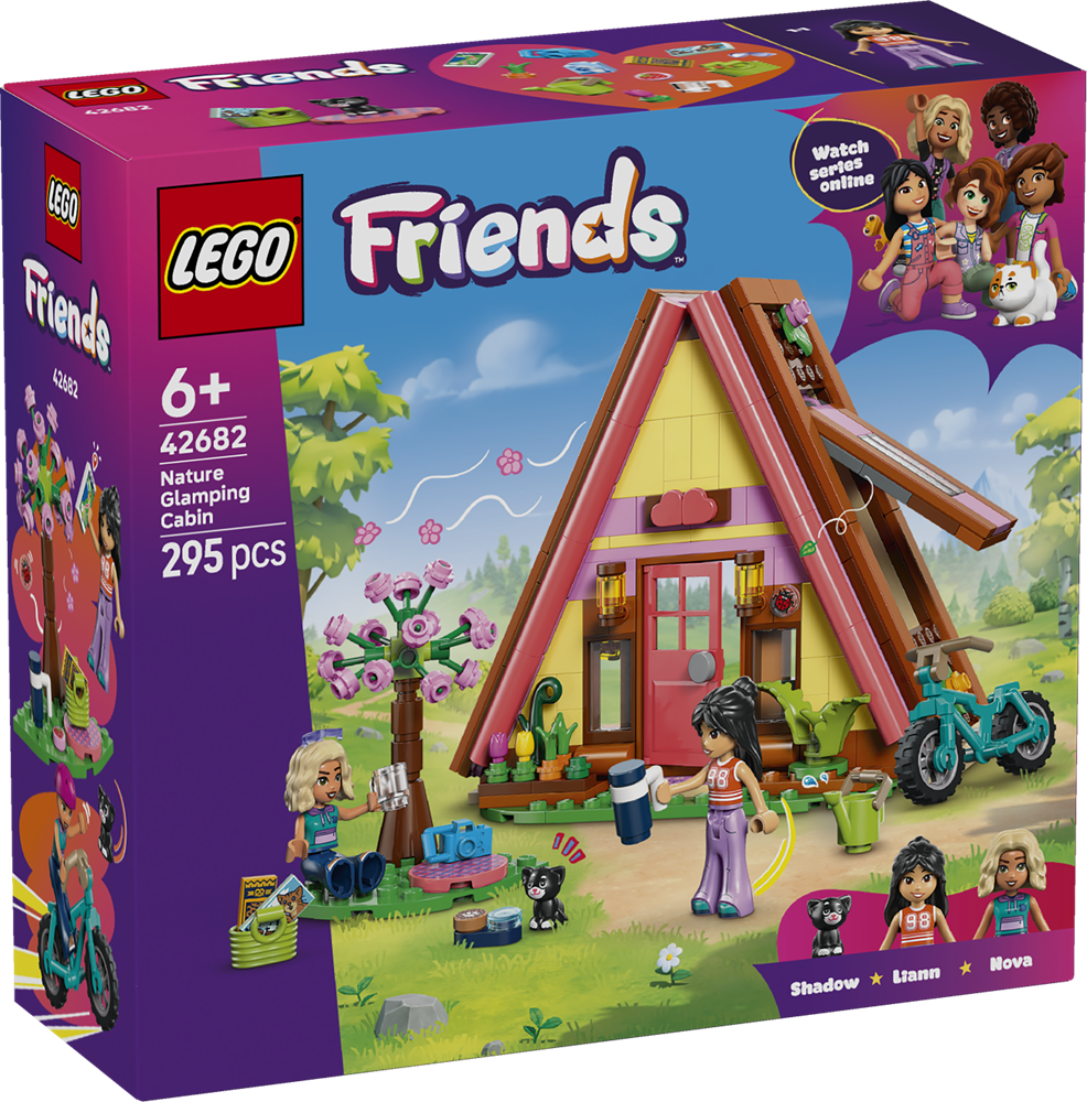 LEGO FRIENDS CABINA GLAMPING NELLA NATURA 42682