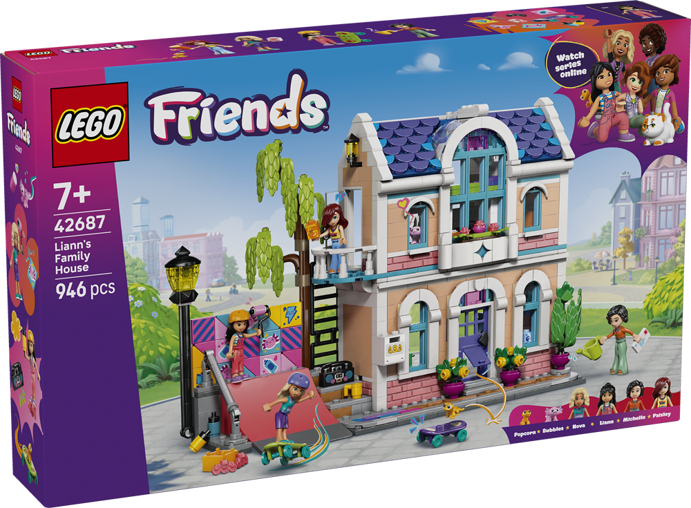 LEGO LEGO FRIENDS CASA DELLA FAMIGLIA DI LIANN 42687