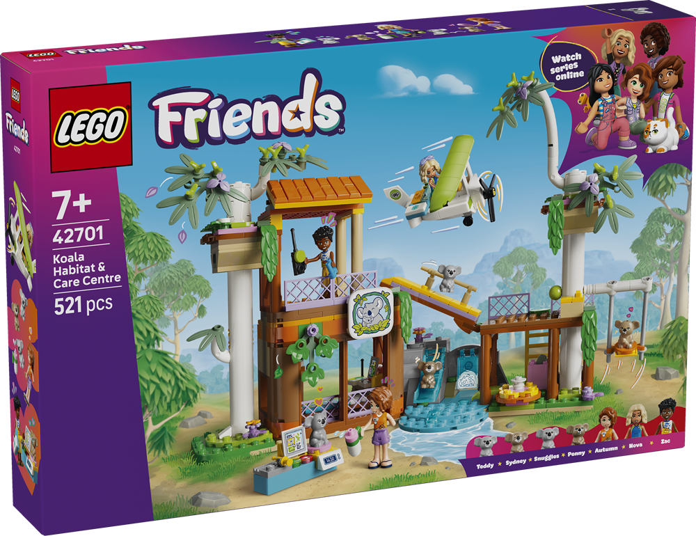 LEGO FRIENDS HABITAT E CENTRO DI CURA DEI KOALA 42701