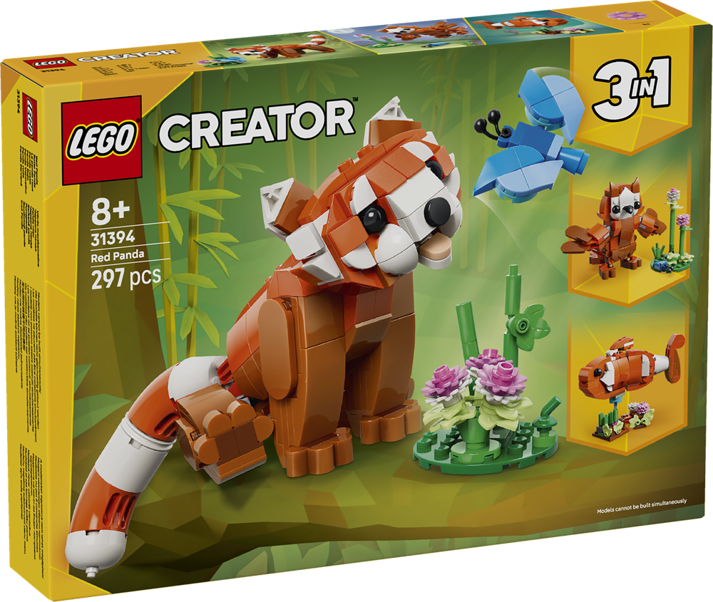 LEGO CREATOR ADORABILI ANIMALI: PANDA ROSSO 31394