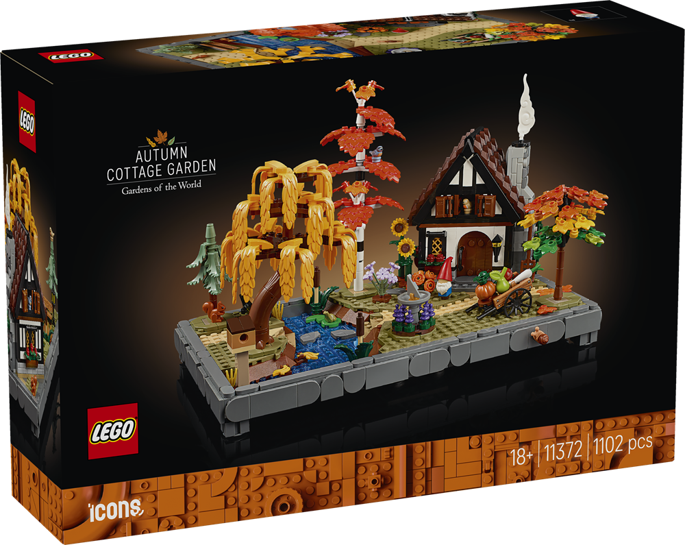 LEGO ICONS GIARDINO AUTUNNALE DEL COTTAGE 11372
