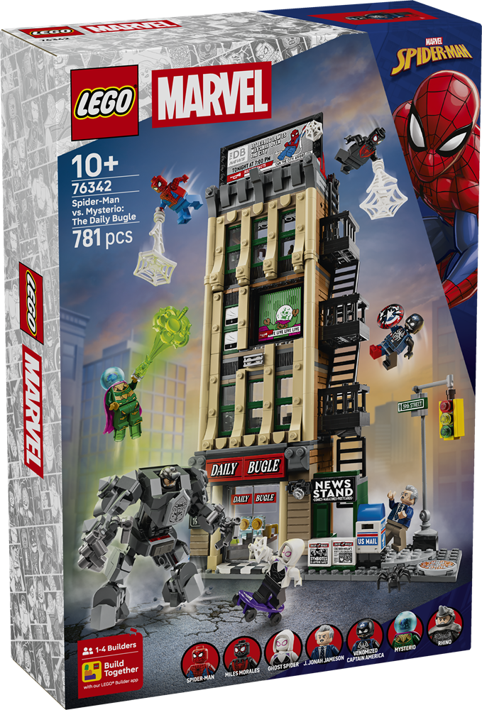 LEGO SUPER HEROES SPIDER-MAN VS. MYSTERIO: IL DAILY BUGLE 76342