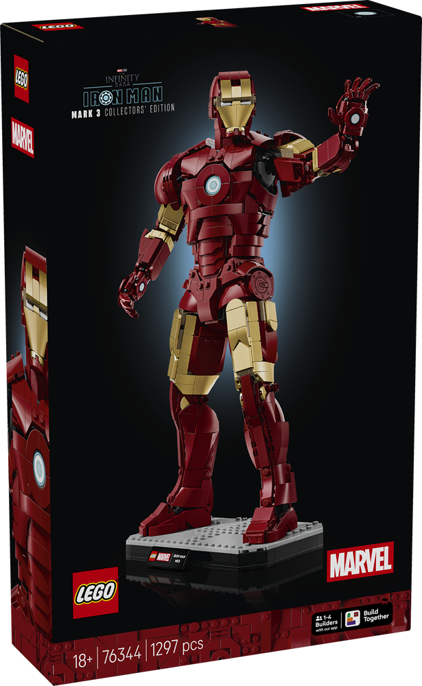 LEGO SUPER HEROES IRON MAN MARK 3 – EDIZIONE DEL COLLEZIONISTA 76344