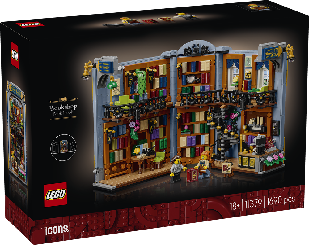 LEGO ICONS LIBRERIA: BOOK NOOK 11379