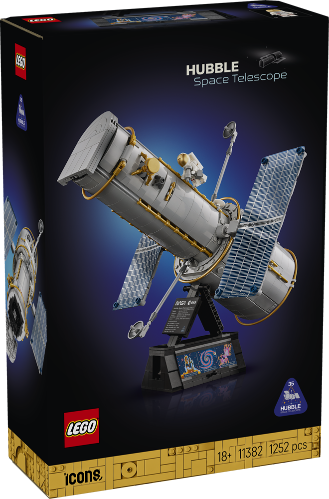 LEGO ICONS TELESCOPIO SPAZIALE HUBBLE 11382