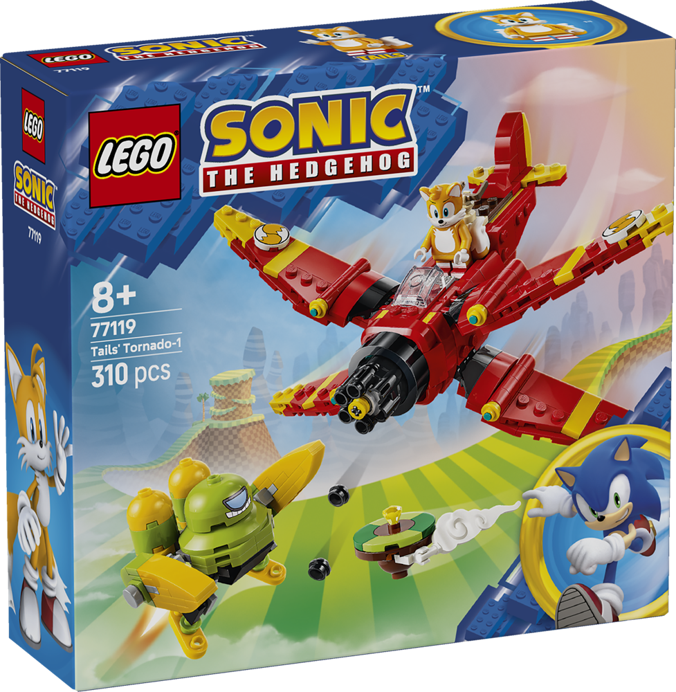 LEGO SONIC THE HEDGEHOG™ TORNADO-1 DI TAILS 77119