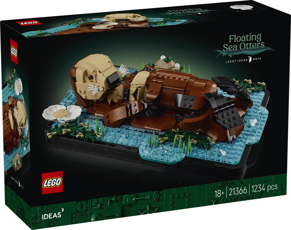 LEGO IDEAS LONTRE MARINE 21366