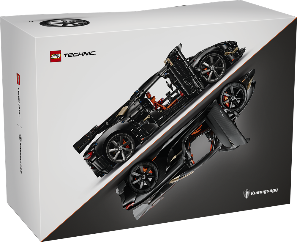 LEGO TECHNIC HYPERCAR KOENIGSEGG SADAIR'S SPEAR 42232