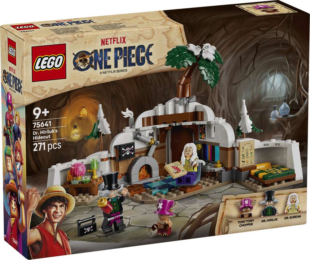 LEGO ONE PIECE IL NASCONDIGLIO DEL DOTTOR HILLK 75641