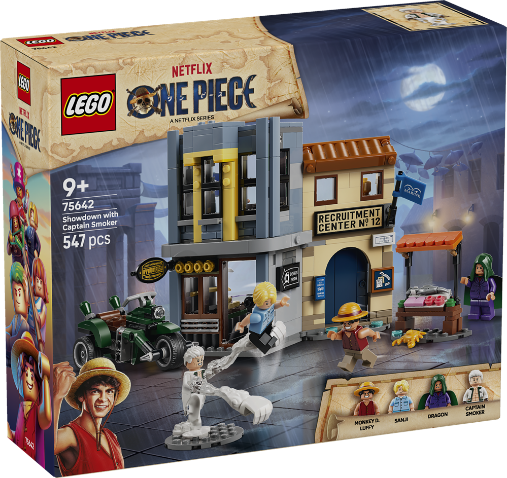 LEGO ONE PIECE RESA DEI CONTI CON CAPITANO SMOKER 75642