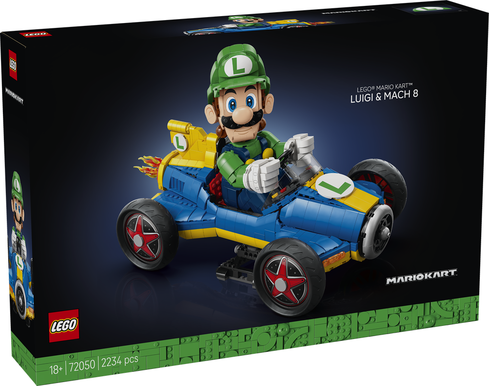 LEGO SUPER MARIO MARIO KART™: LUIGI E MACH 8 72050