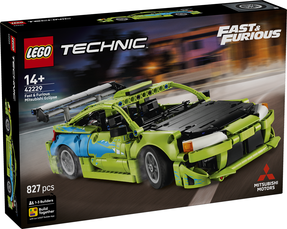 LEGO TECHNIC AUTO MITSUBISHI ECLIPSE FAST AND FURIOUS 42229