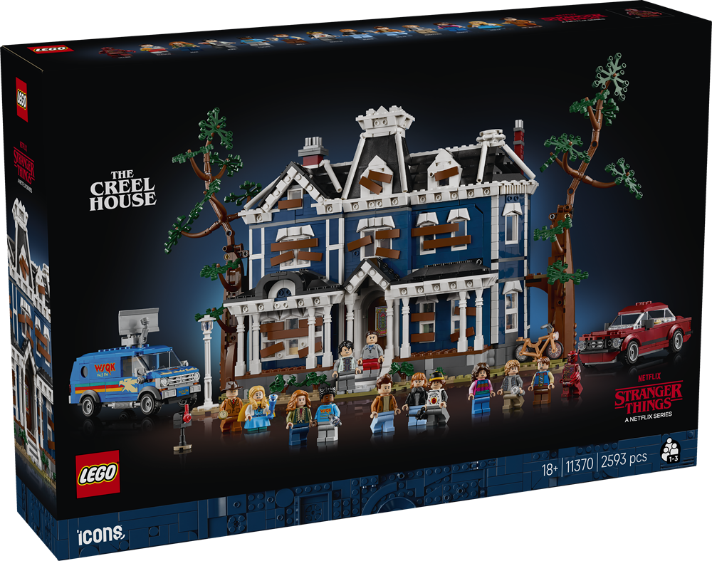 LEGO ICONS STRANGER THINGS: LA CASA DEI CREEL 11370