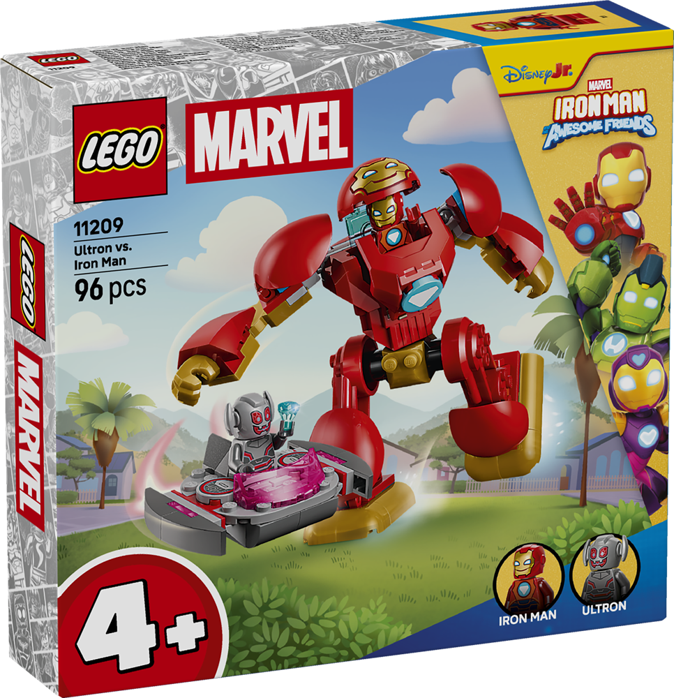 LEGO DISNEY JUNIOR MARVEL ULTRON VS. IRON MAN 11209