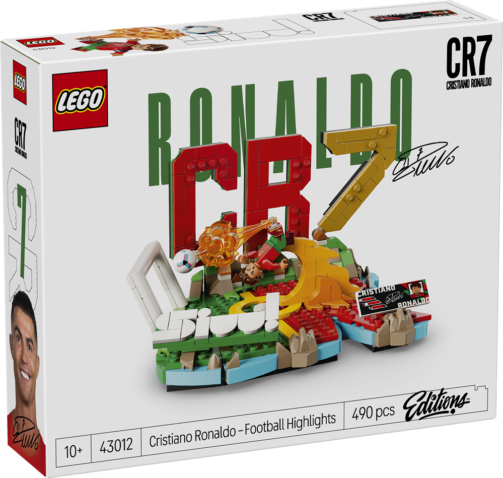 LEGO EDITIONS FOOTBALL CRISTIANO RONALDO – HIGHLIGHTS CALCISTICI 43012